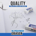 Pentel Hi-Polymer Block Eraser, Box of 48 - Image 4