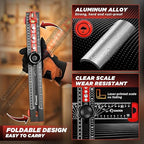 Saker 4-in-1 Drilling Positioning Ruler, Adjustable 13.78in Multifunctional T - Image 6