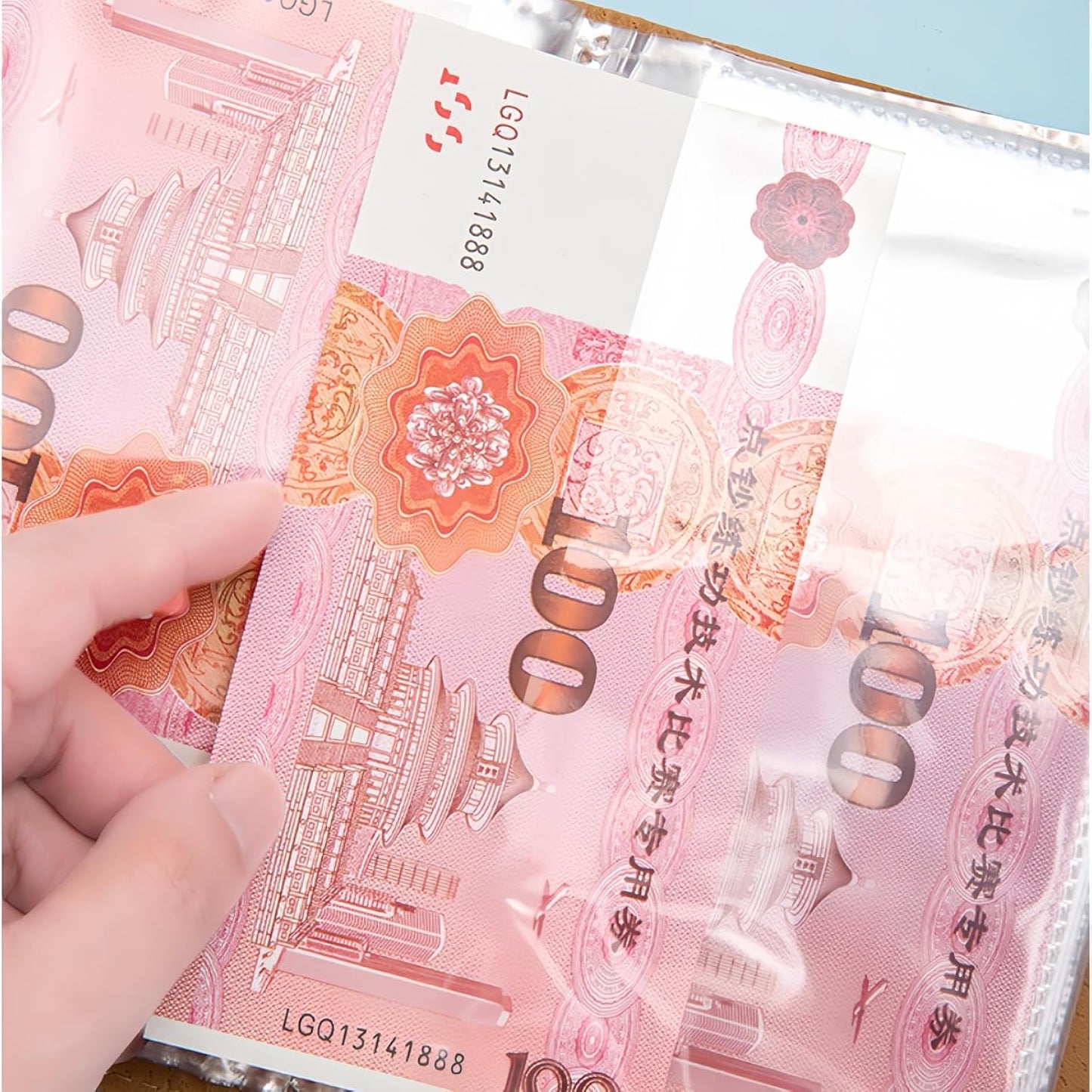 100 Envelope Challenge,Savings Challenges Book with Envelopes, Money Saving Binder Successfully Reach Your Savings Goals (Pink-B)