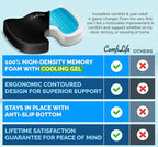 ComfiLife Premium Gel & Memory Foam Seat Cushion – Doctor Recommended Office - Image 6