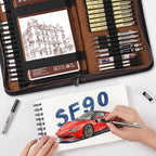 Nicpro 58 PCS Art Drawing Supplies Kit in Leather Case, Art Mechanical Pencil - Image 5