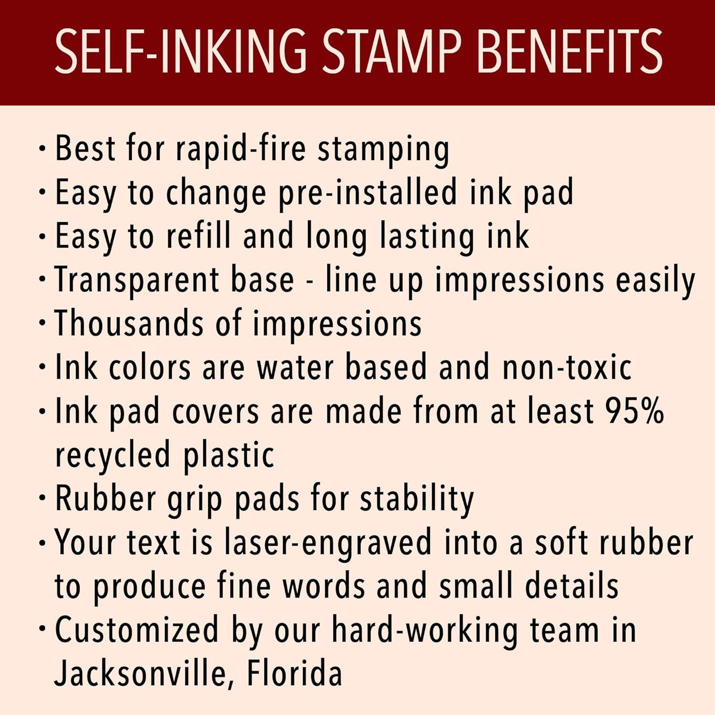 Virginia Rectangular Notary Stamp | Official State Notary Stamp | Official Seals | Meets State Specifications (Virginia, Rectangular Stamp)