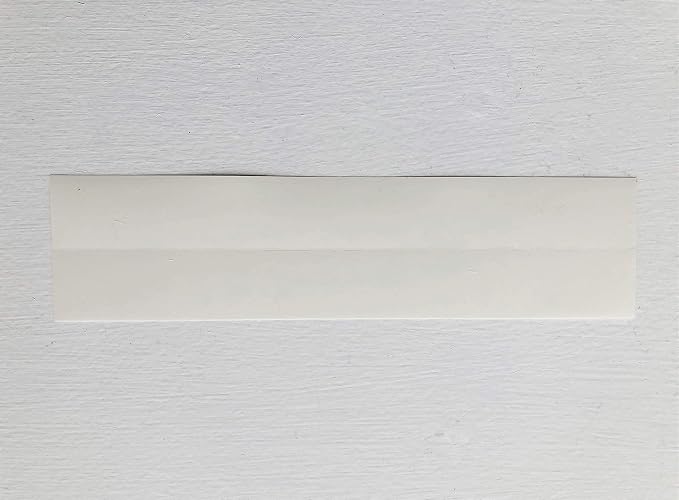 Clear Label Holder Overlay for Side Tab Folders 3" x 1-1/2" Mylar Chart - Image 3
