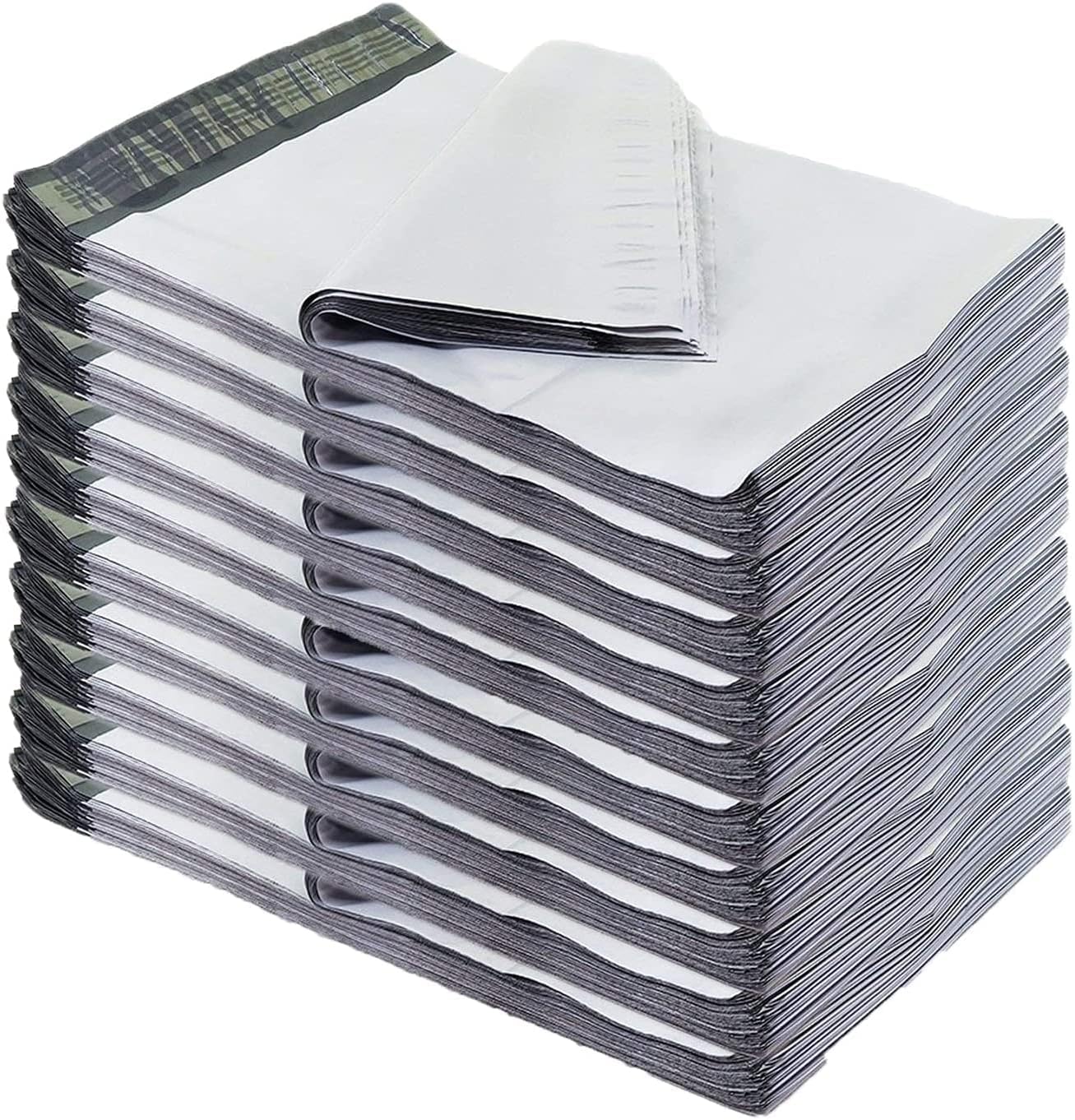 iMBAPrice White Poly Mailers 7.5x10.5 Inch 100-Pack, #2 Smaill Poly Mailing Shipping Envelopes Bags, Self Seal Adhesive Waterproof and Tear Proof (Total 1000 Bags)