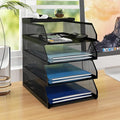 Natwind 4-Tier Paper Organizers, Desk Organizer, Stackable Paper Tray, Desk by Natwind