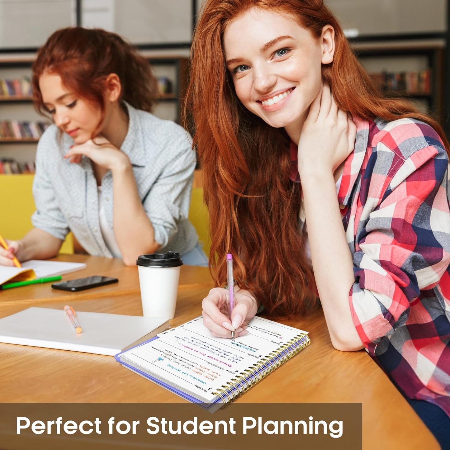 Planner 2025-2026, Academic Year Weekly and Monthly Calendar Planner, July 2025 - June 2026, Spiral Bound School Planning Tool, Perfect for Teacher, Student, Woman & Men - A5 (6.3" x 8.5"), Violet