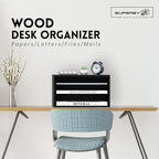 SUPEASY Wooden Desk Organizer - Image 2