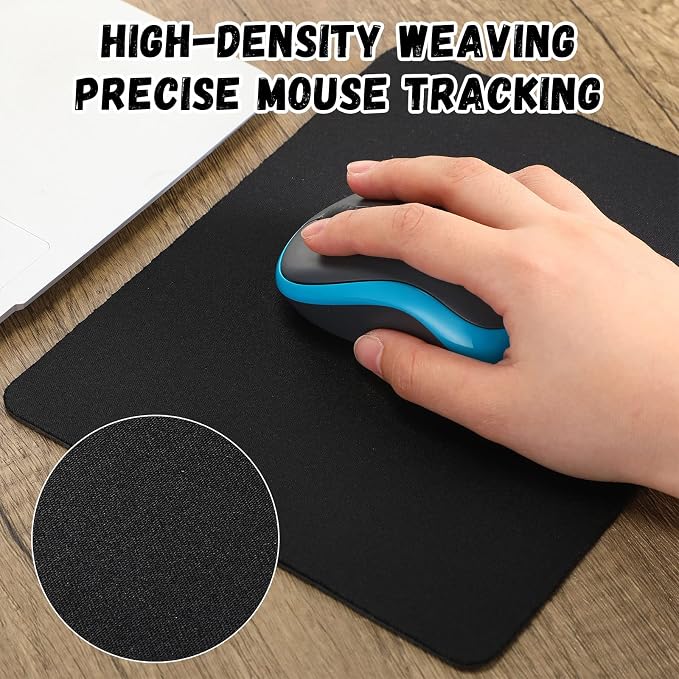 Crtiin 50 Pack Mouse Pad Bulk Computer Mouse Pad Gaming Mousepad - Image 4