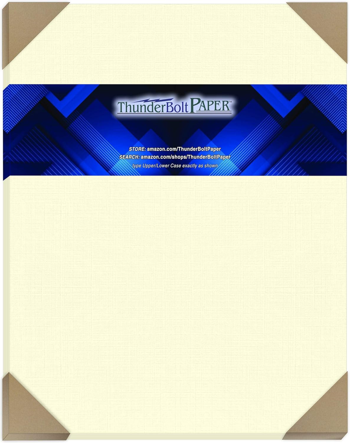 25 Natural Linen 80# Cover Paper Sheets - 11" X 14" (11X14 Inches) Scrapbook|Picture-Frame Size - Card Weight - Fine Linen Textured Finish - Quality Cardstock