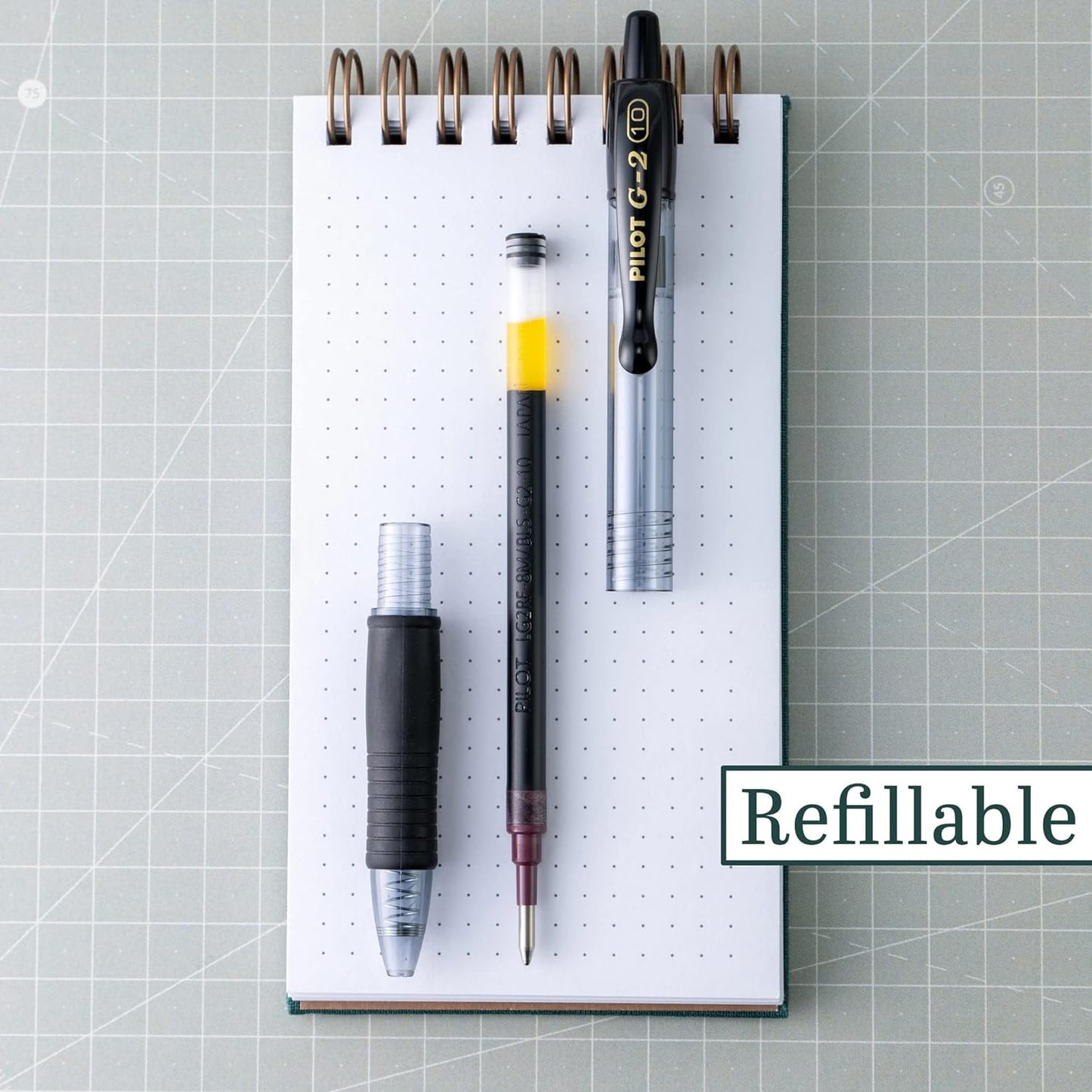 Pilot G2 Premium Gel Pens, Black Pens, Bold Point 1 mm, 14 Black