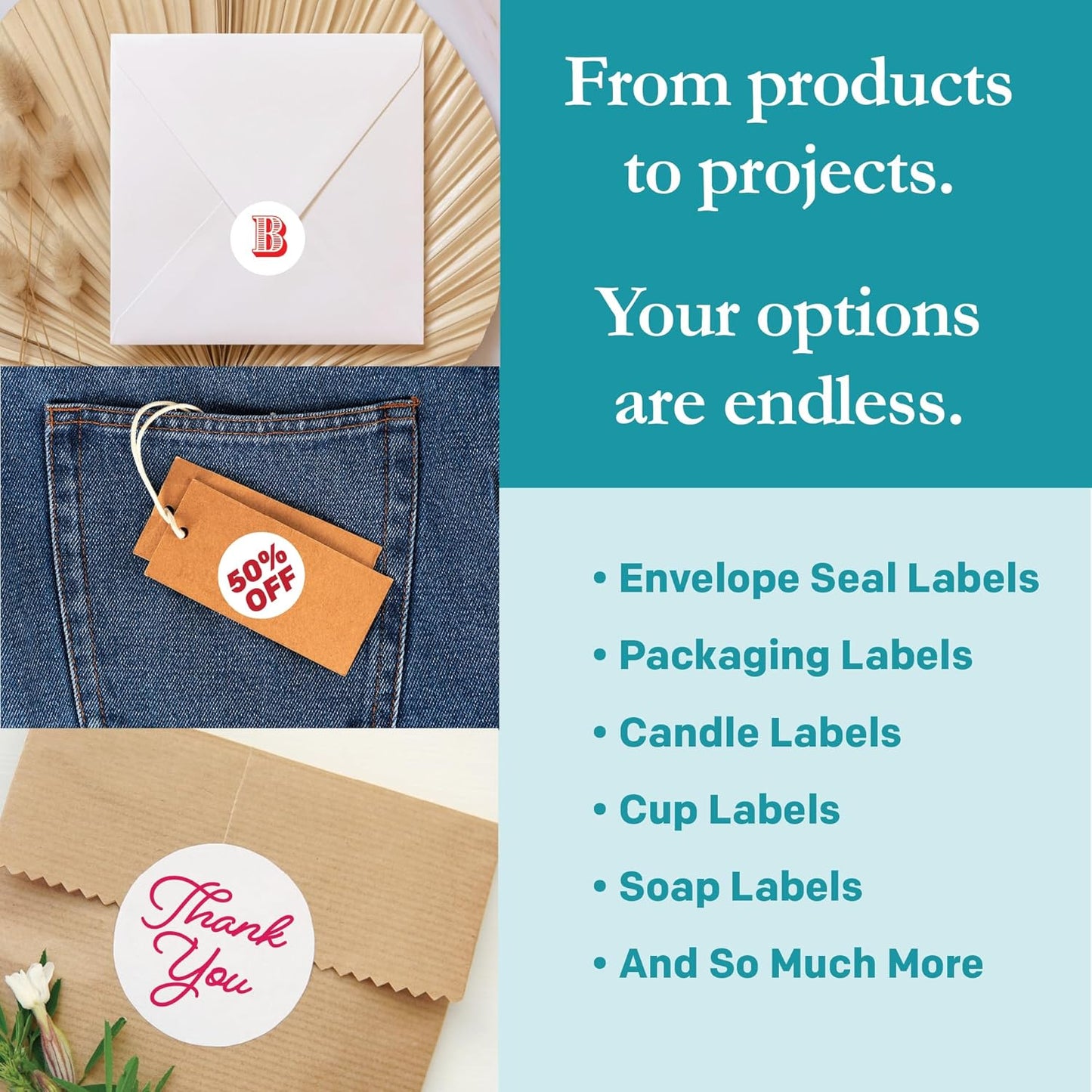 Premium Label Supply White Sticker Round Labels – 1-2/3" Circle – Laser/Inkjet Compatiblee – (24 per Sheet), 1000 Sheets – 24,000 Total Adhesive Labels