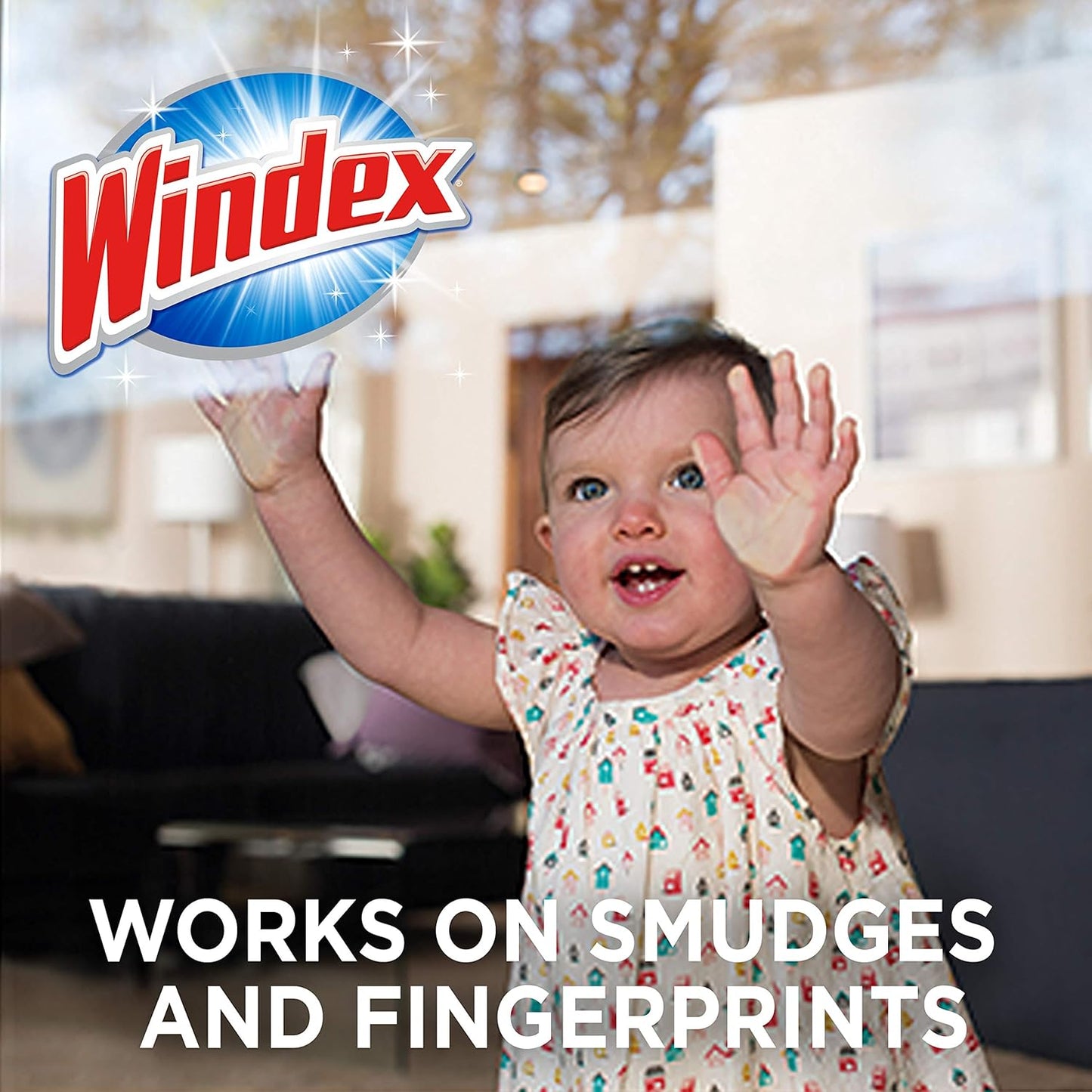 Windex Glass and Surface Pre-Moistened Wipes, Original, 38 Count (Pack of 2)