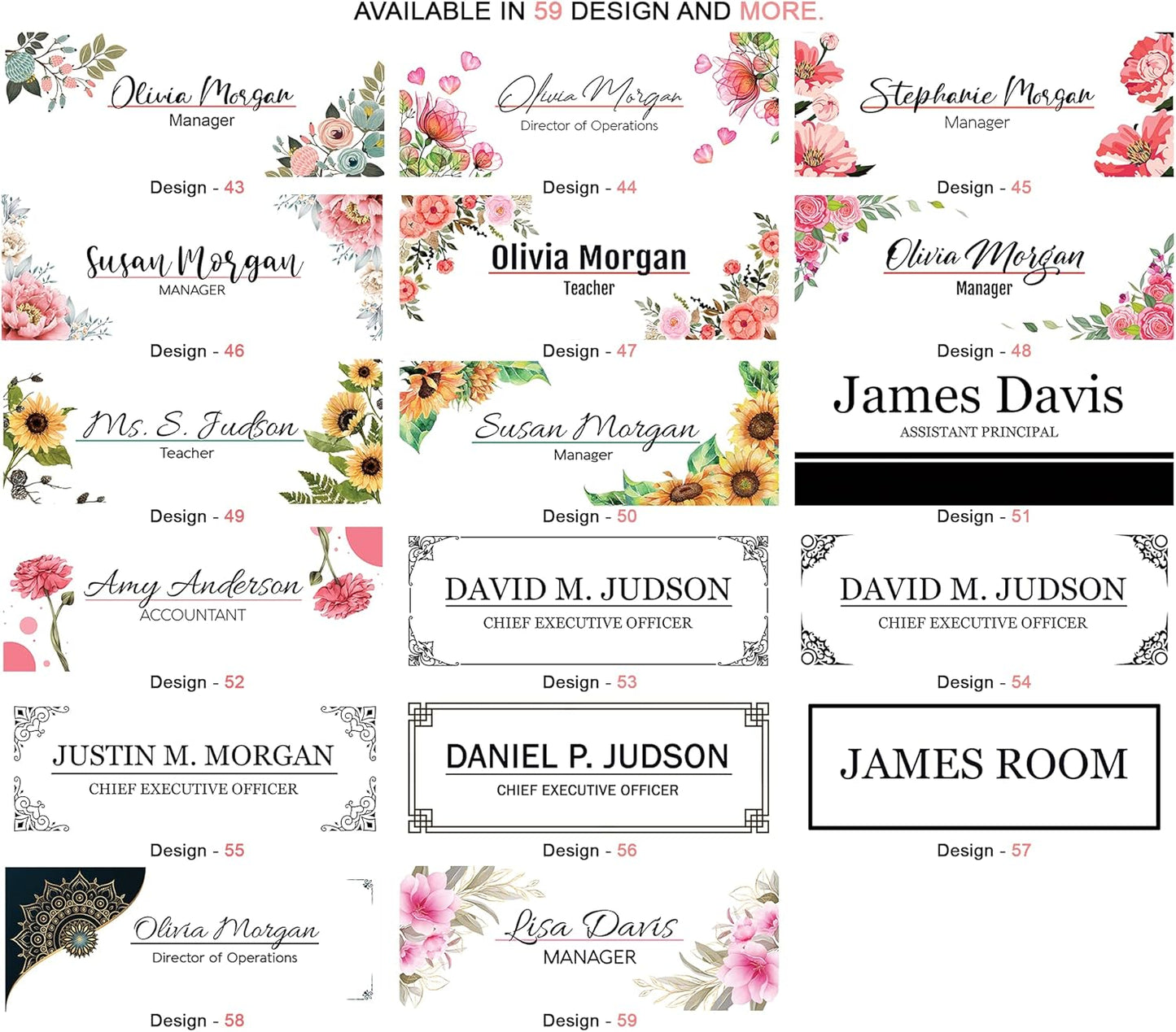 Office Decor for Women | Office Decor Women | Name Plates for desks | Office Decor | Desk Name Plate | Custom | Name tag | Office Decor | Personalized | Desk Name Plate Personalized | Name Sign