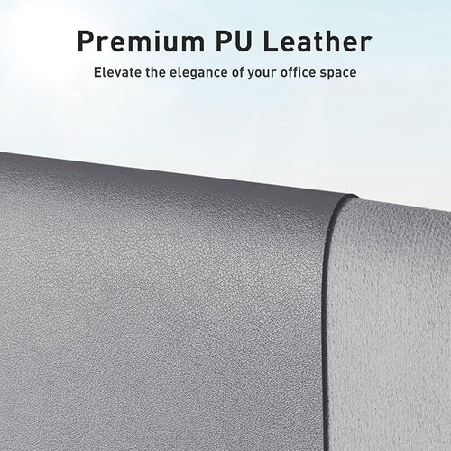 Aothia Faux Leather Desk Mat – Large Mouse Pad, Non-Slip PU Leather Blotter - Image 2