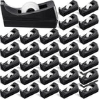 Colarr 30 Pack Desktop Tape Dispenser Non Skid Base Tape Dispensers Desk Tape by Colarr