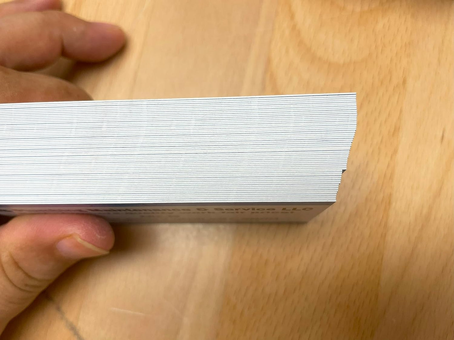 IMPACTONLINEPRINTING, Business Cards 100pcs - Thick Smooth16Pt Paper(350gsm), Handyman-2