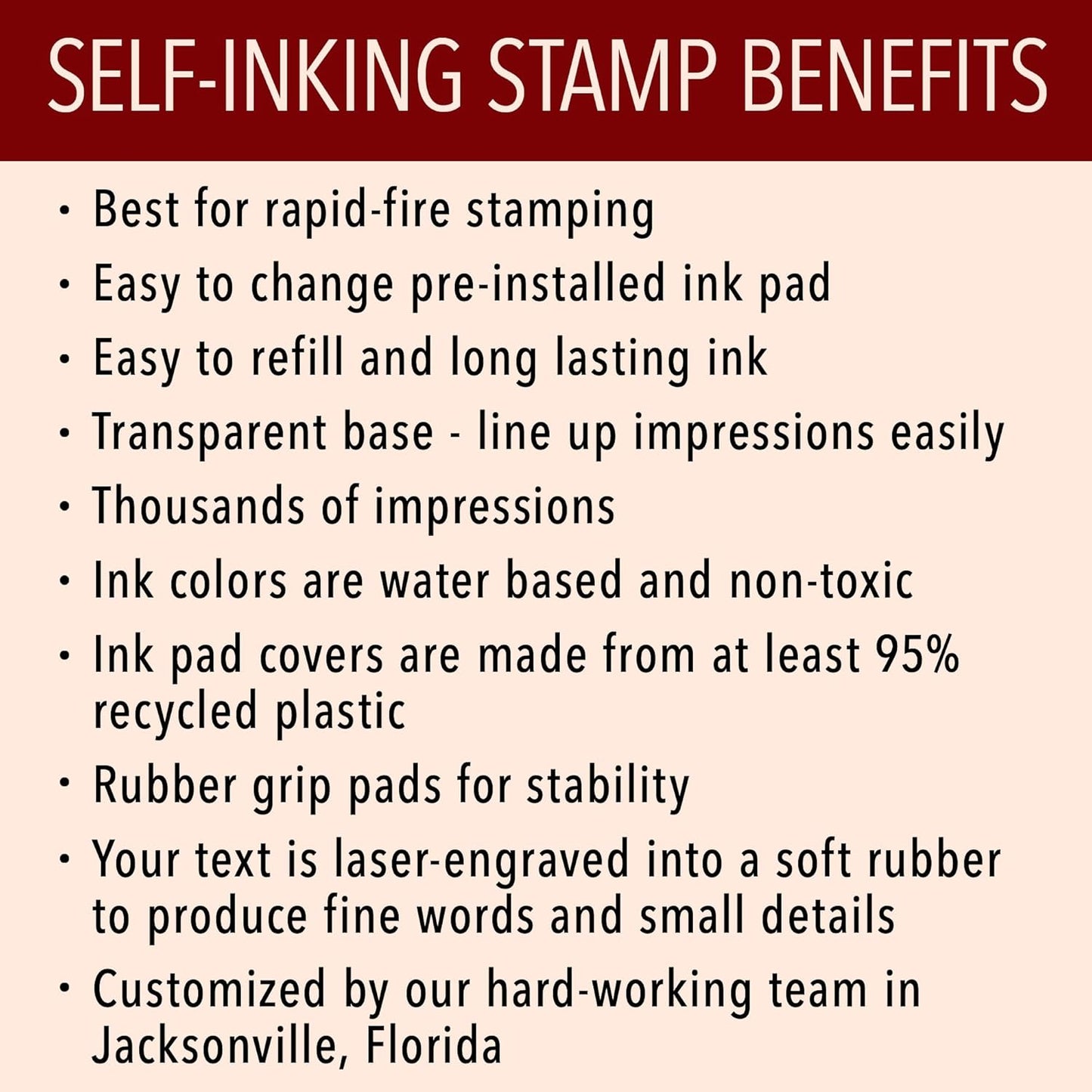 Nevada Round Notary Stamp | Official State Notary Stamp | Official Seals | Meets State Specifications (Nevada, Round Stamp)