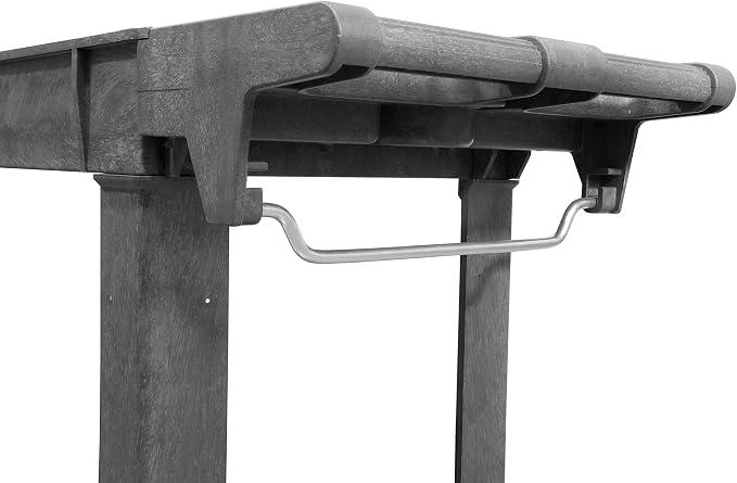 WEN 73009 500-Pound Capacity 40 by 17-Inch Two-Shelf Service Utility Cart - Image 4