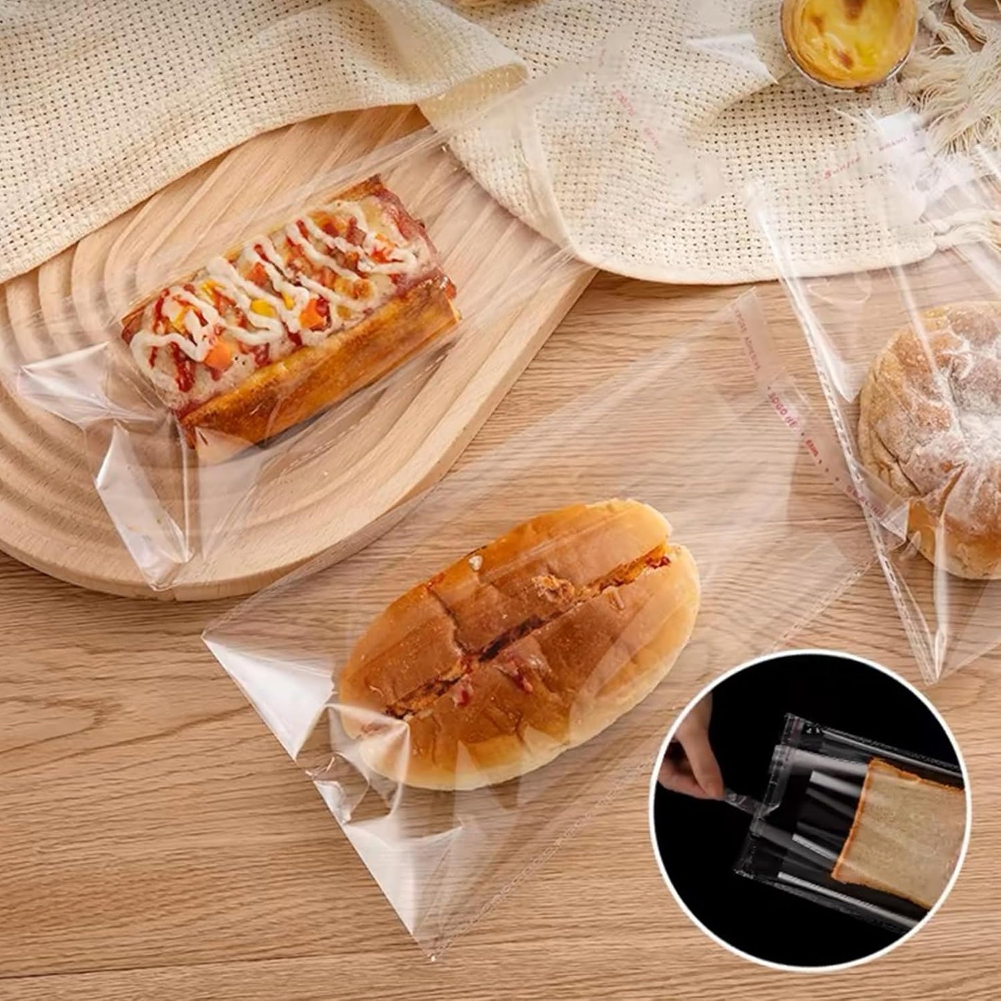 Clear Resealable Cello Bags 4" x 6" 300pcs Self Sealing OPP Poly Bags Plastic Cellophane Bags 1 Mil for Cookies Decorative Wrappers Bakery Party Favors (12 Sizes to Choose from)