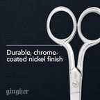 Gingher 4" Embroidery Scissors, Precision Craft Scissors, Hand-Tuned Blades & - Image 3