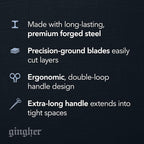 Gingher Double-Curved Embroidery and Appliqu Scissors - Image 6