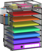 8 Tier Paper Letter Tray Organizer - Image 2
