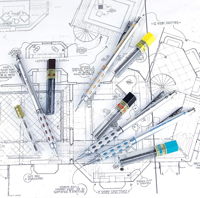 Pentel Arts GraphGear 1000 Mechanical Pencil Premium Gift Set - Image 4
