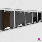 Kiggos 25 Pack Plastic Clipboards Black Clip Boards - Image 7