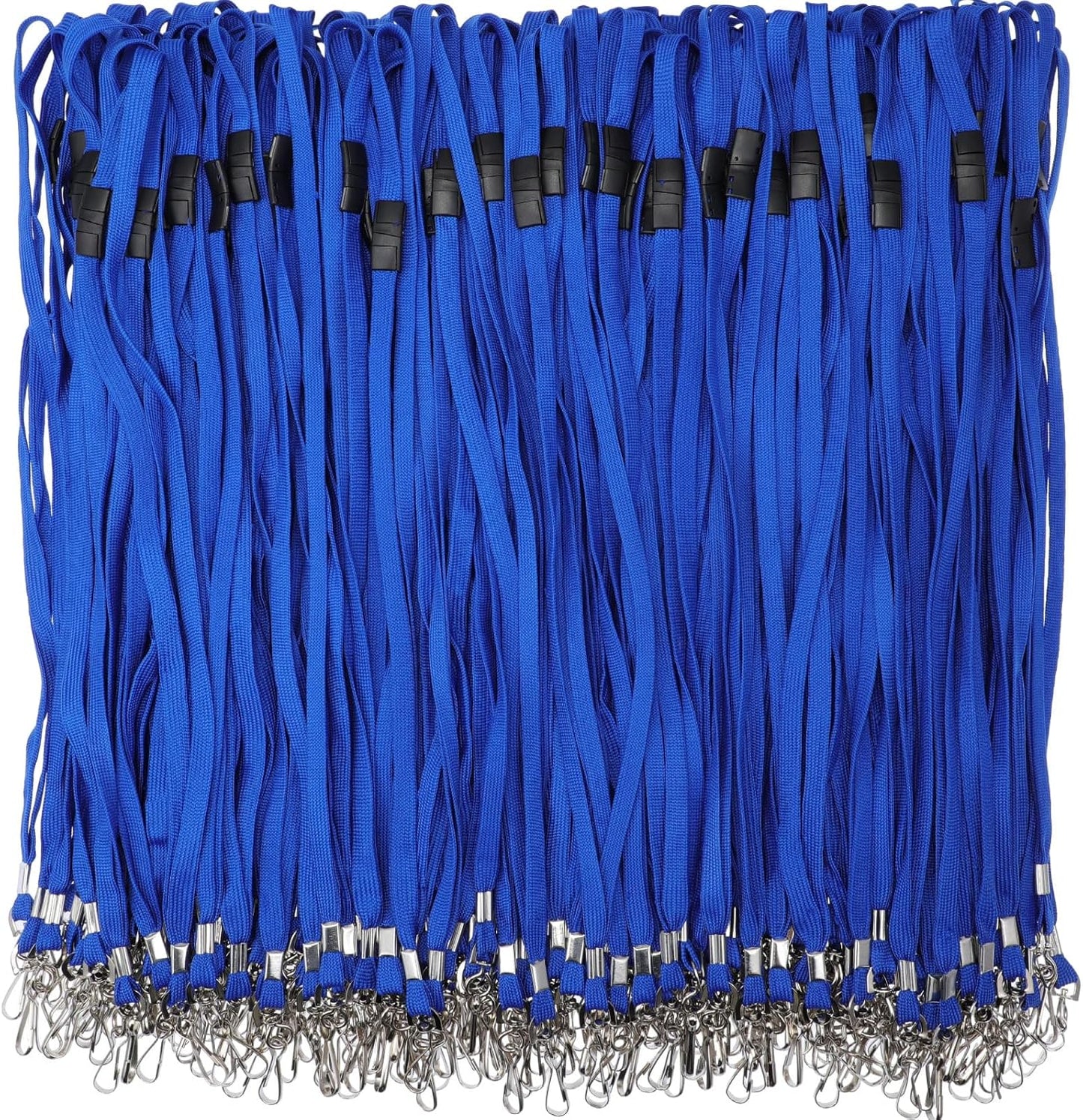 Windyun Breakaway Lanyards for ID Badges Bulk Lanyards Strap with J Hook Flat Lanyards School and Office Supplies