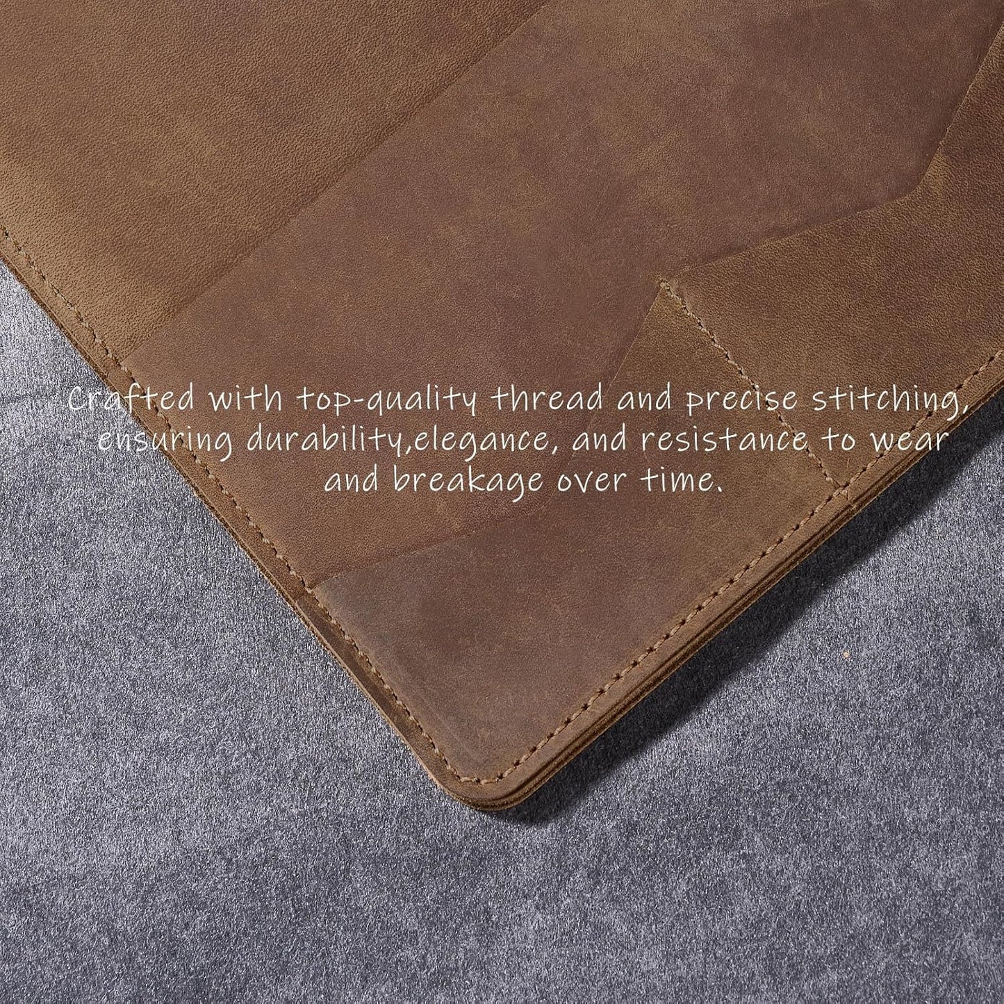 CoBak Premium Genuine Cowhide Leather Case for Remarkable Paper Pro 11.8" (2024) – Slim Magnetic Back Cover with Auto Sleep/Wake, Folder Design, and Corner Protection. Genuine Cowhide