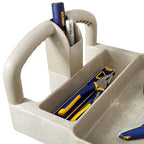 BRUTE Heavy Duty 2-Shelf Utility/Service Cart, Lipped Shelves, Ergonomic Handle - Image 6