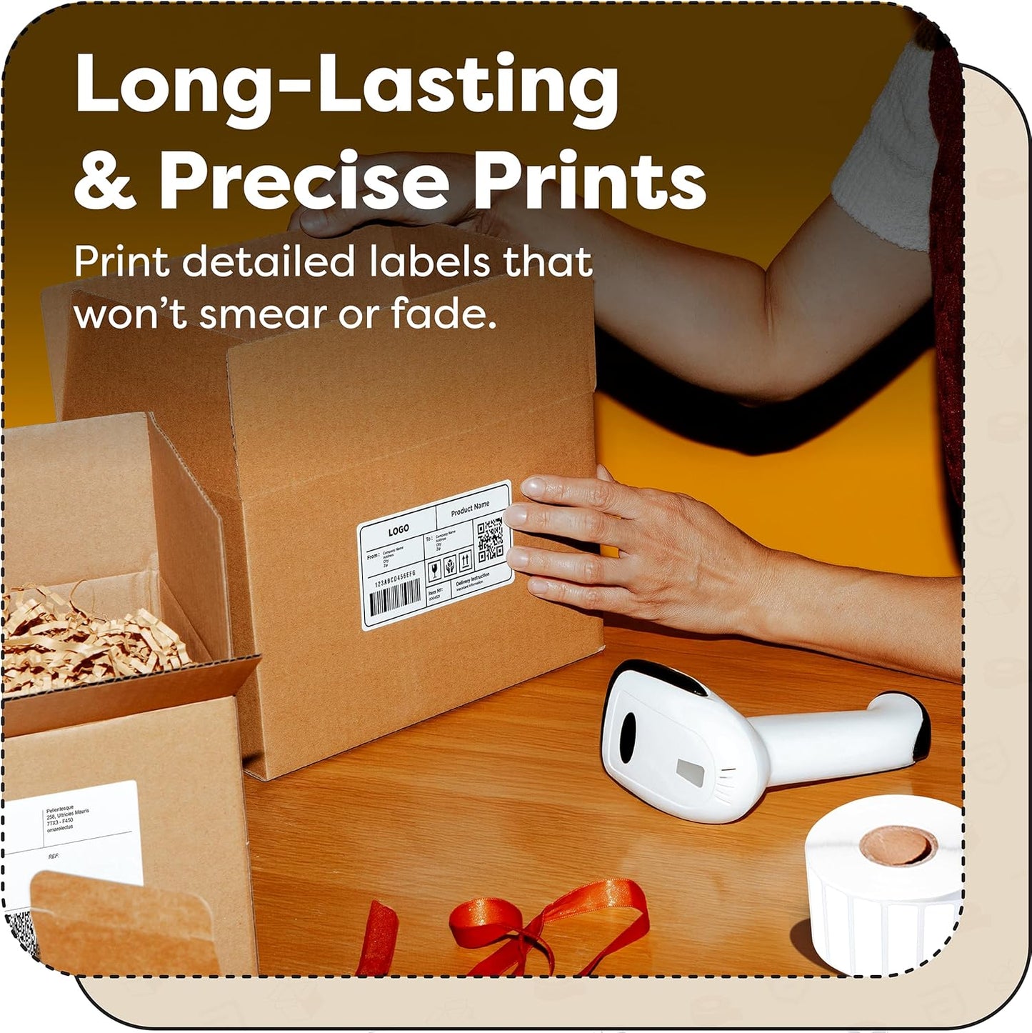 Aegis Adhesives - 1” X ½” Direct Thermal Labels for Small Price Tags, Return Address, File Folder, Compatible with Zebra Desktop Printers - NOT Rollo Compatible (12 Rolls, 2400 Labels/Roll)