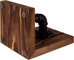 MyGift Book Ends, Decorative Bookends, Heavy Duty Book Holders - Image 5