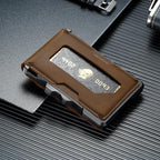 furid Genuine Leather Wallet for Men: Slim RFID Minimalist Wallets - Image 9