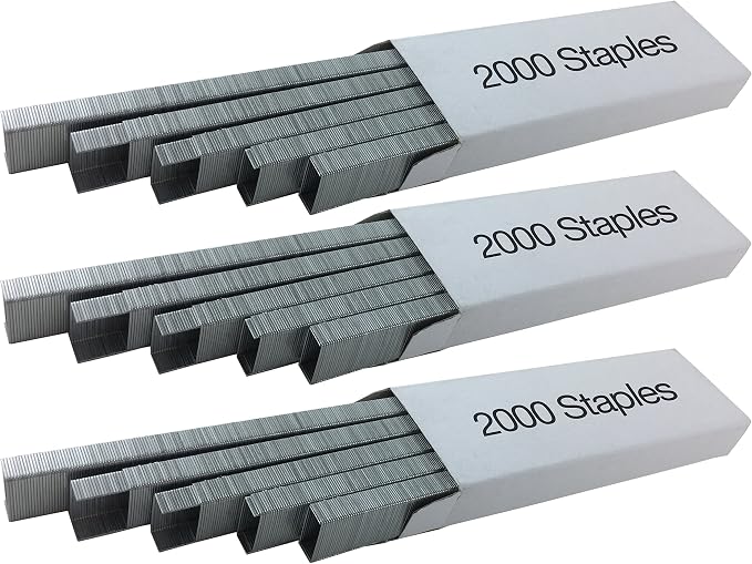 Clipco Stapler with 2000 Staples Full Desk Size Black - Image 6