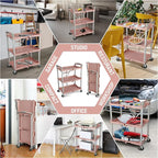 Olympia Tools 89-350 Pack-N-Roll Folding Collapsible Service Cart, 150LB - Image 2